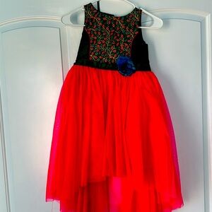 High low dress for little girls